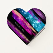 Carnet Le nom de Brush Strokes (Dos)