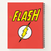 Carnet Le nom Flash et logo d'éclair (Dos)