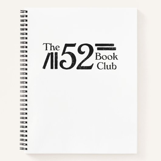 Carnet Le Notebook Club 52 Book (Devant)