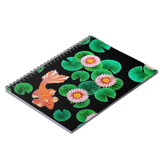 Carnet Le papier Koi Pond (Côté gauche)