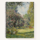 Carnet Le Parc Monceau - Claude Monet (Devant)