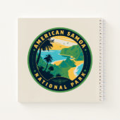 Carnet Le Parc National d'American Samoa (Dos)