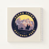 Carnet Le Parc national de Grand Teton (Dos)