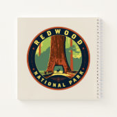 Carnet Le parc national de Redwood (Dos)