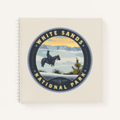 Carnet Le parc national de White Sands (Devant)