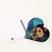 Carnet Le parfum du coeur rose (Intérieur)