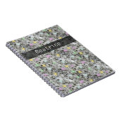 Carnet Le pastel de texture de roche de géologie (Côté Droit)