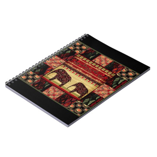 Carnet Le patchwork africain (Côté gauche)