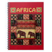 Carnet Le patchwork africain (Devant)