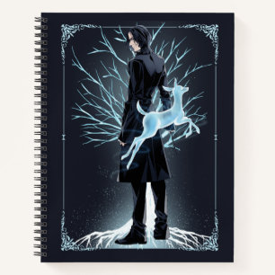 Carnet Le Patronus cerf de Severus Snape dans l'anime