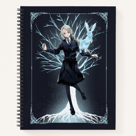 Carnet Le Patronus lapin d'Anime Luna Lovegood (Devant)