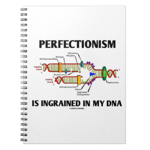 Carnet Le perfectionnisme Ingrained en mon ADN (l'humour)