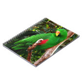 Carnet Le perroquet de l'écorce verte (Côté gauche)