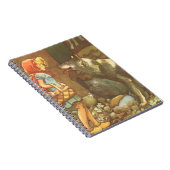 Carnet Le Petit Chaperon Rouge, Conte de Fées Vintage (Côté Droit)