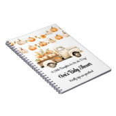 Carnet Le Petit Citrouille Est En Route Baby shower Guide (Côté Droit)