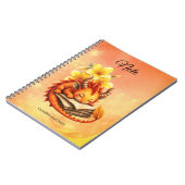 Carnet Le petit dragon mystique. (Côté gauche)