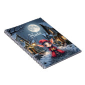 Carnet Le Petit Messager de Noël. (Côté Droit)