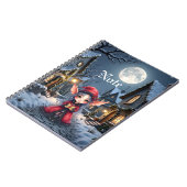 Carnet Le Petit Messager de Noël. (Côté gauche)