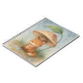 Carnet Le Petit Renard dans la pluie (Côté gauche)