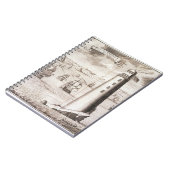 Carnet Le phare d'Eddystone, gravé par Hendrick Hul (Côté gauche)