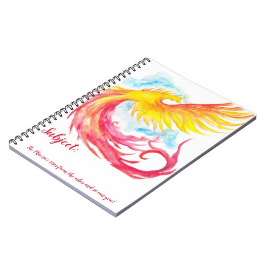 Carnet Le Phénix (Côté gauche)