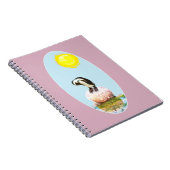 Carnet Le pingouin qui sieste dans le soleil (Côté Droit)