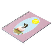 Carnet Le pingouin qui sieste dans le soleil (Côté gauche)