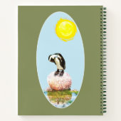 Carnet Le pingouin qui sieste dans le soleil (Dos)