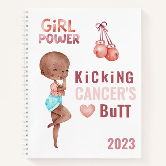 Carnet Le planificateur de Kicking Cancer's Butt 2023 (Devant)