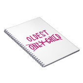 Carnet Le plus âgé avec un seul enfant traversé (Côté Droit)