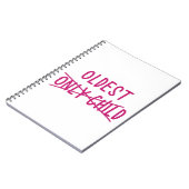 Carnet Le plus âgé avec un seul enfant traversé (Côté gauche)