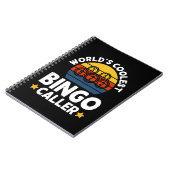 Carnet Le plus cool des animateurs de bingo au monde (Côté gauche)