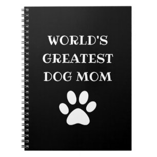 Carnet Le plus grand chien du monde personnalisé maman te