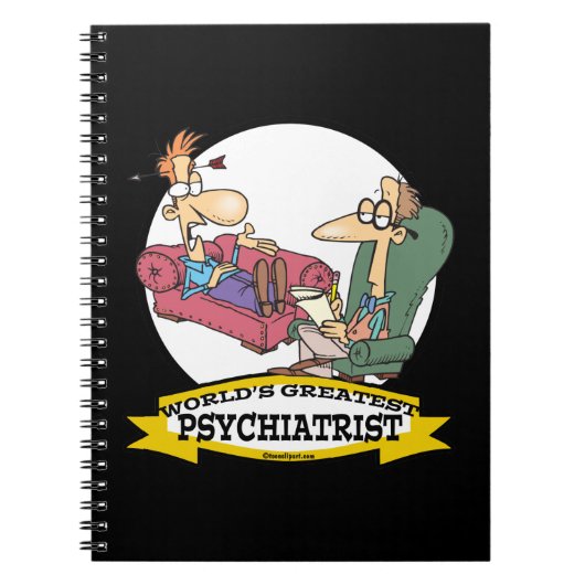 CARNET LE PLUS GRAND DESSIN PSYCHIATRISTE AU MONDE (Devant)