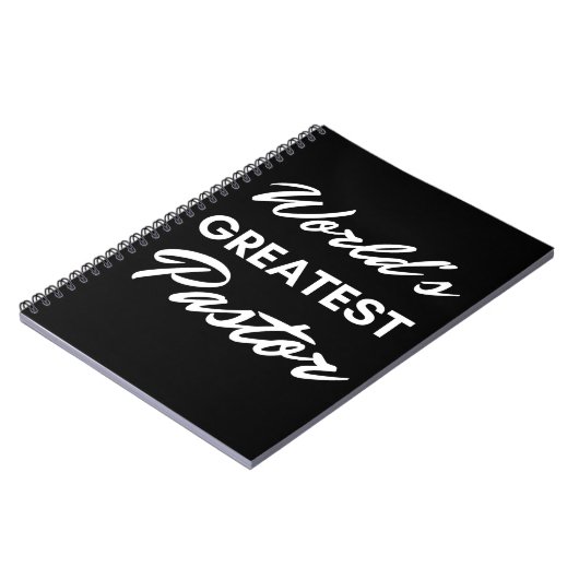 Carnet Le plus grand pasteur du monde (Côté gauche)