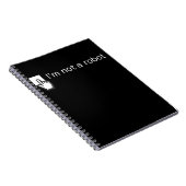 Carnet Le Poison de Not Robot Funny Computer (Côté Droit)