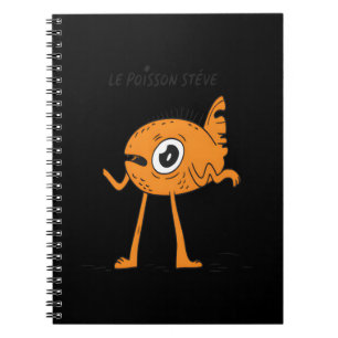 Carnet Le Poisson Steve Cute & Funny