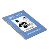 Carnet Le policier demande à l'homme de l'accompagner. ￼  (Côté Droit)