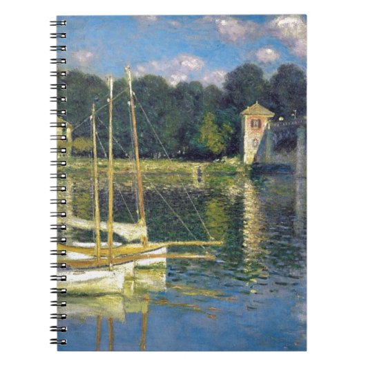 Carnet Le pont à Argenteuil par Claude Monet (Devant)