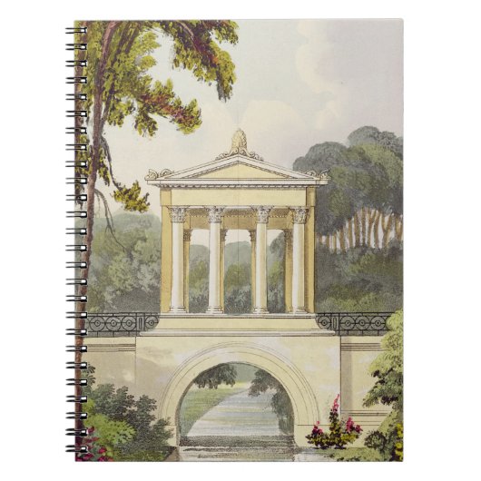 Carnet Le pont en temple, dépôt d'Ackermann du 'de (Devant)