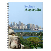 Carnet Le port de Sydney depuis le zoo (Devant)