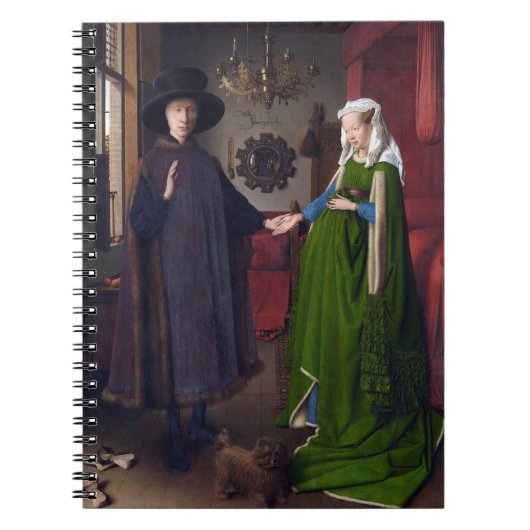Carnet Le portrait d'Arnolfini par Jan van Eyck (Devant)