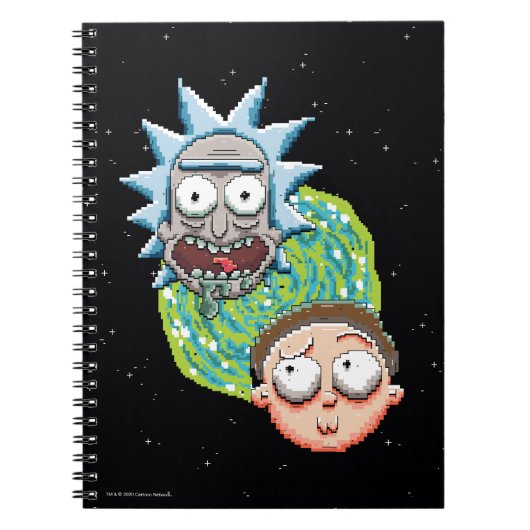 Carnet Le Portrait de Rick et Morty (Devant)