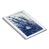 Carnet Le Poulpe Colossal 1801 Bleu (Côté Droit)
