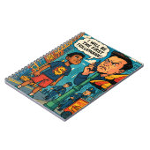 Carnet le premier milliardaire Comic Art Motivation (Côté gauche)