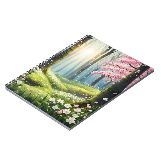 Carnet Le Printemps Dans La Forêt (Côté gauche)