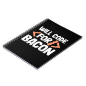 Carnet Le Programmeur Va Code Pour Bacon (Côté gauche)