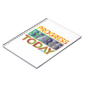 Carnet Le progrès commence aujourd'hui (Côté gauche)