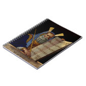 Carnet Le prophète Moïse avec les tablettes de la loi (Côté gauche)