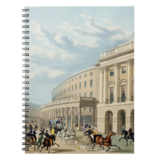 Carnet Le quart de cercle, rue de régent, de Piccadilly (Devant)